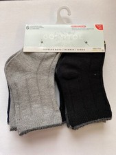 6 pair Gold Toe Toddler Boys Crew Dress Socks Size 12-24 M