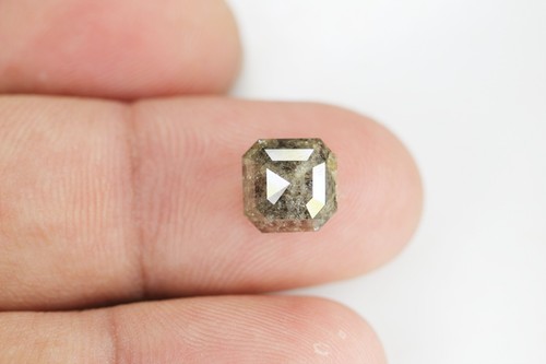 4.13 Carat Fancy Brown Diamond Natural Emerald Cut Loose diamond for Ring - Picture 14 of 15