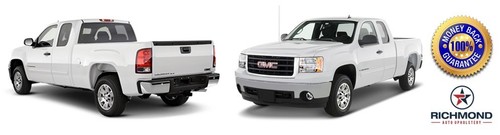 2007-2014 GMC Sierra Denali -Center Console Storage Compartment Lid Cover Black - Picture 11 of 11
