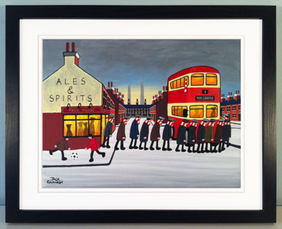 JACK KAVANAGH /"AYRESOME PARK/" MIDDLESBROUGH FRAMED PRINT