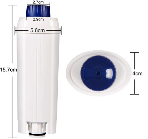 4x WASSERFILTER für DELONGHI KAFFEEMASCHINE DLSC002 SER3017 5513292811 SERIE UK - Bild 5 von 7