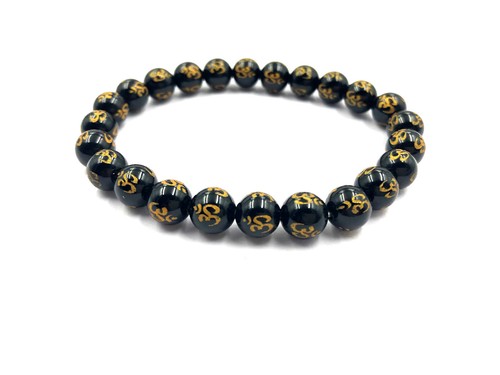 Bead Bracelet 8 mm Beaded Gemstone Stretchable Bracelet 7.5 Inches SB - Picture 10 of 136