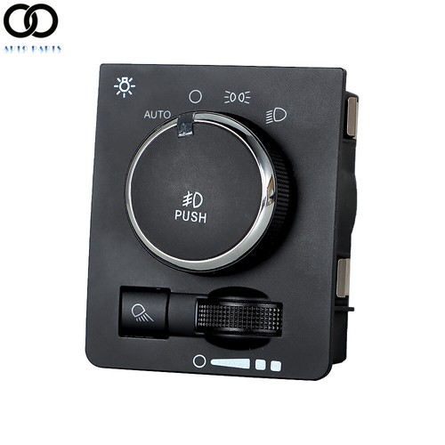 HeadLight Lamp Fog Lamp Switch For 2013-2021 Dodge Ram 1500 2500 3500 4500 5500 - Picture 4 of 10