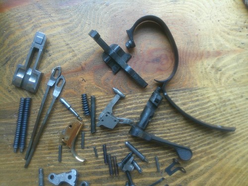 Browning Citori 20ga O/U Parts Trigger Guard Hammer Top Lever Springs Pins - Picture 5 of 8