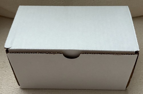 10-pack White Corrugated Shipping Boxes (7.75" x 4.25" x 4.25") Heavy Duty - Picture 3 of 5
