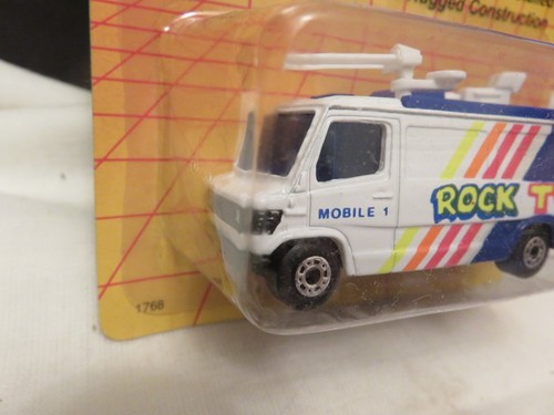 1992 Matchbox TV News Truck MB68 Die-Cast Metal Rock TV - 第 4/7 張圖片