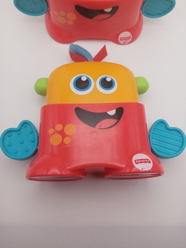 Two Fisher Price Tote Along Monsters, Stewart, 2016 Mattel - Picture 5 of 7