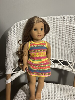 American Girl 18'' Doll Lea Clark - Girl of the Year 2016 : Excellent Condition