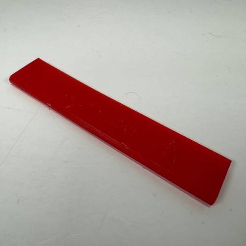 3X OEM Sega Genesis Model 2 Console Expansion Port Dust Cover Red MK-1631 Lot - Picture 5 of 10