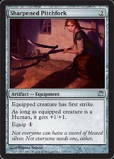 Innistrad - Sharpened Pitchfork - Foil