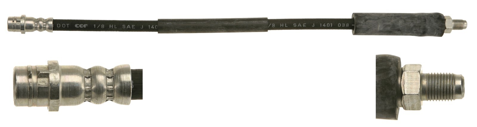 Flexible de frein avant pour Mercedes Classe E W211 et W212 de 2002 à 2010