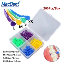 Dental Wedges Tooth Gap Wedge Plastic Concave Design Diastema Fits Palodent V3