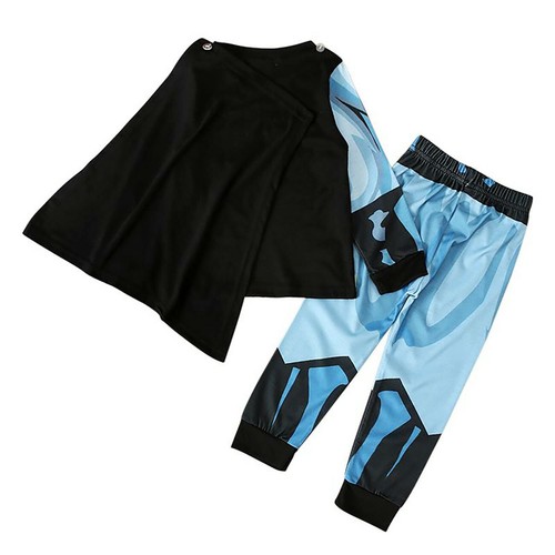 Batman  Long Sleeve Shirt & Pants Superhero Set - Size 6-7 Years - Picture 3 of 7