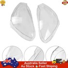 2PCS Front Headlight Lens Cover LampShade For Mercedes Benz C W204 2011-2015