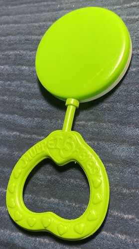 FREE Shipping 1989 Jim Henson's Muppet Babies Christmas Rattle Kermit Vintage - Picture 8 of 10