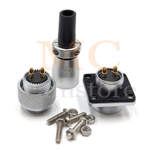 Conector de aviación impermeable WEIPU WS16 2 pines 500 V, conector de alimentación industrial - Imagen 6 de 6