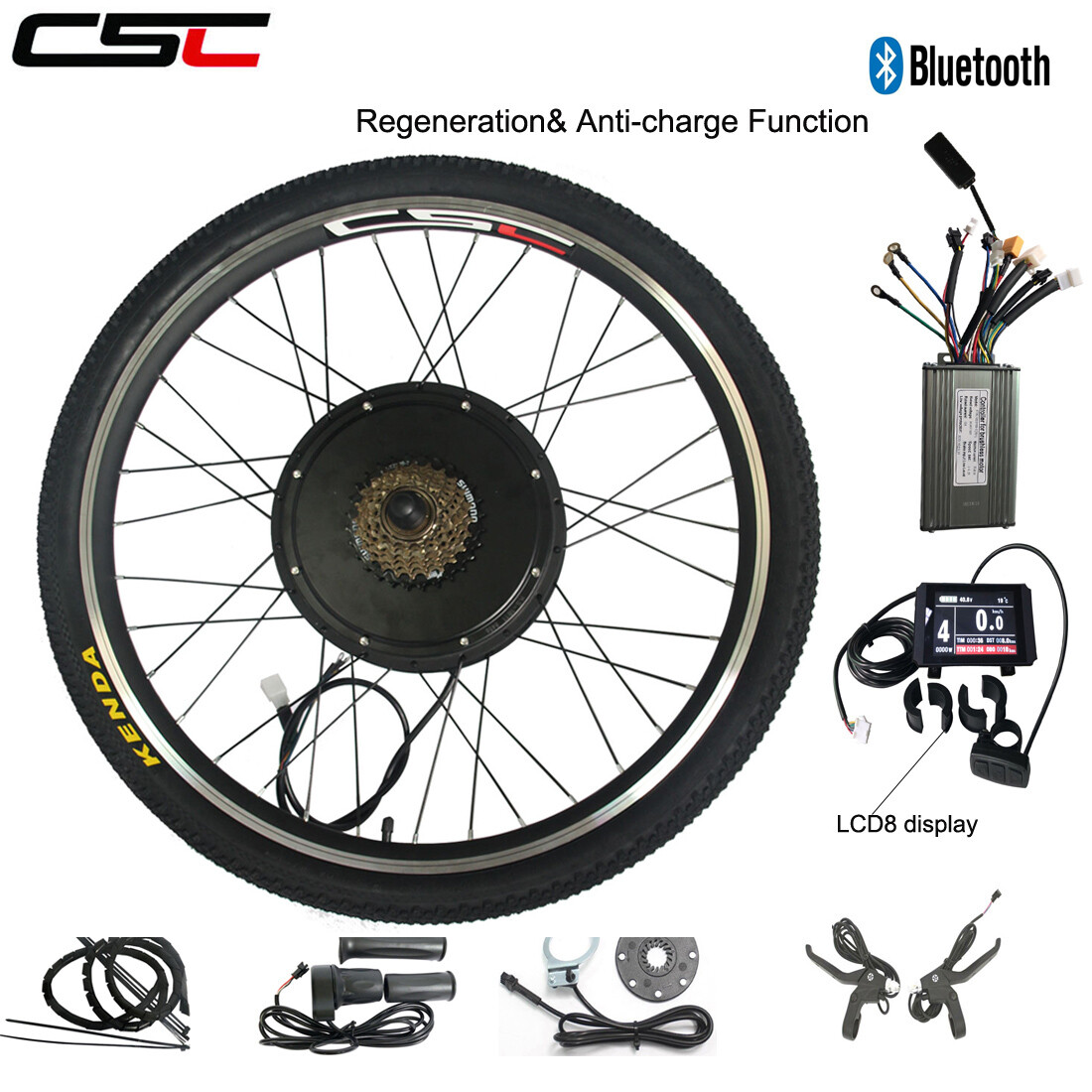 Moto eléctrica turbina converdeidora de turbina eléctrica Suite 500w 1500w 48v regeneración abik Moto eléctrica turbina converdeidora de turbina eléctrica Suite 500w 1500w 48v regeneración abik