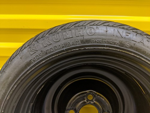 2004-2011 CHEVY AVEO Emergency Compact Spare Tire Donut Rim OEM T105/70D14 - Picture 8 of 8
