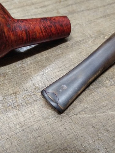 Vtg 2 Pc Smoking Tobacco Pipe Parts/Repair Lot Dr. Grabow Golden Duke, Wimbledon - Picture 17 of 17