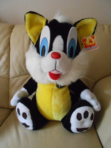 PMS Huge Cuddly Soft Toy Cat called Felix 50 Cms / or 19.5 inches Vintage - Picture 4 of 13