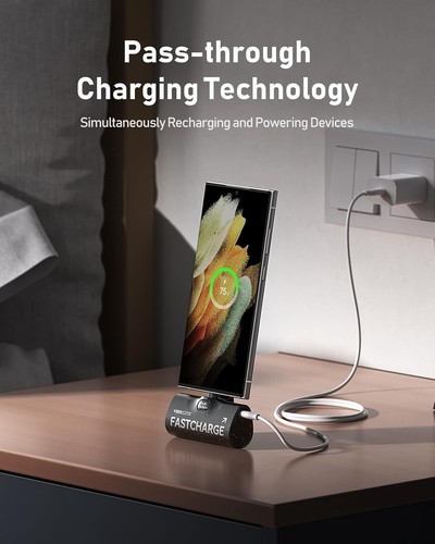 5000mAh Power Bank Ultra Mini Portable Charger Battery For iPhone Android - Picture 7 of 7