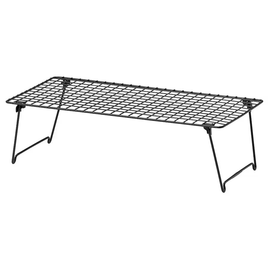 New IKEA GREJIG Shoe Rack Grey Foldable 58x27x17cm Durable 1x & 2x