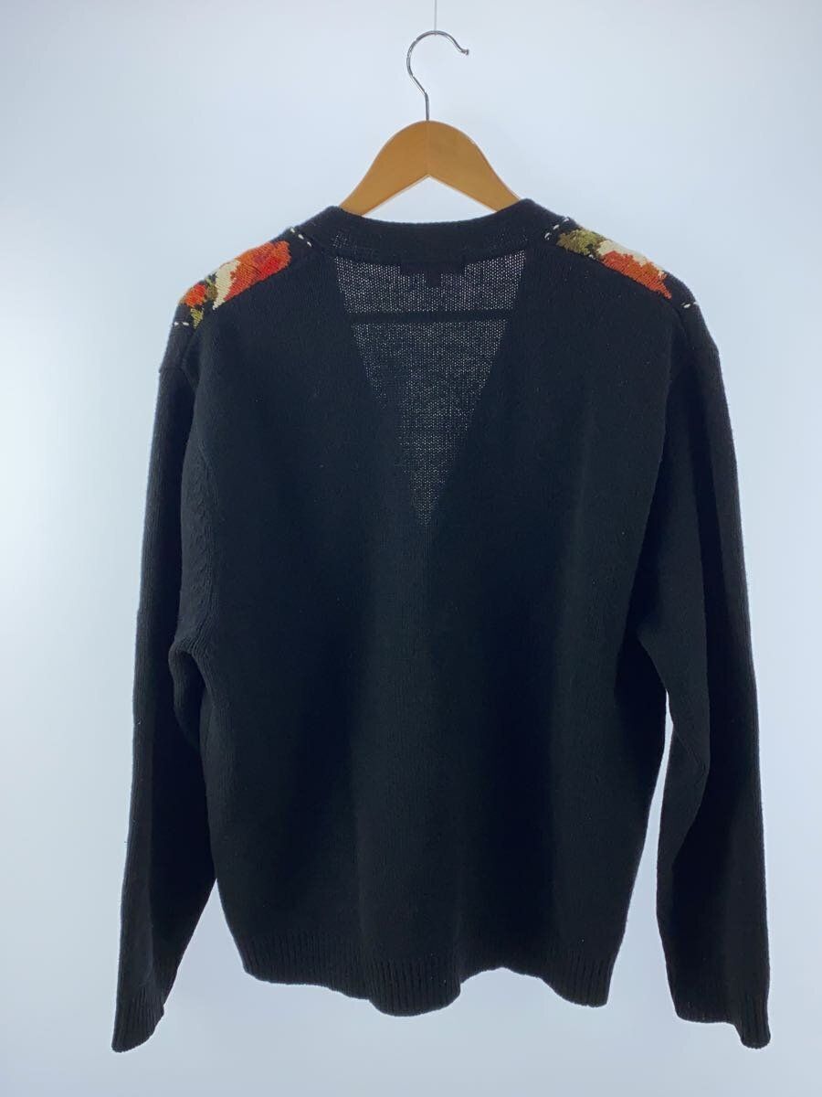 Supreme Cardigan 19AW Floral Stripe (Thick L Wool Black Used Supreme Cardigan 19AW Floral Stripe (Thick L Wool Black Used