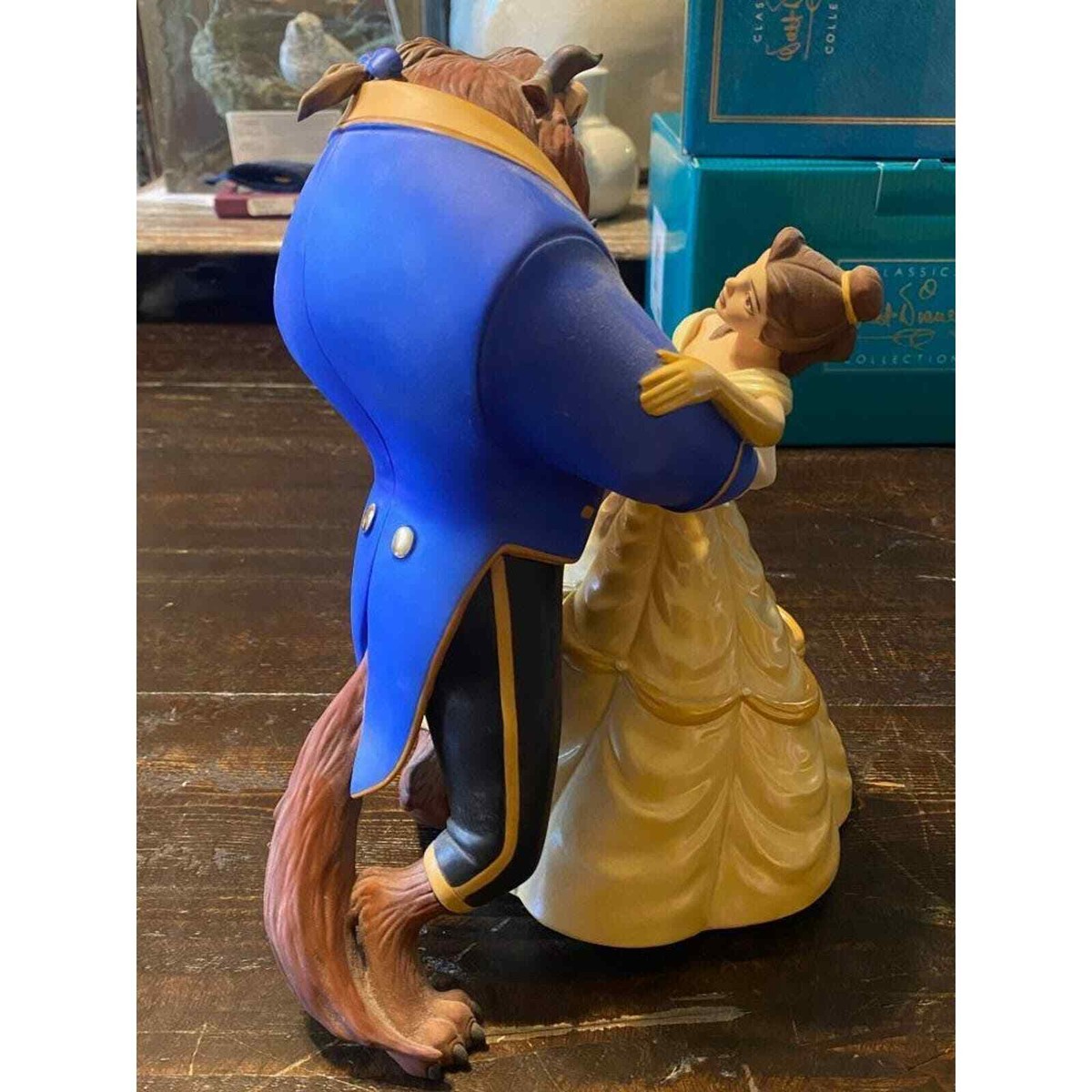 WDCC BEAUTY AND THE BEAST Tale As Old As Time Sculpture w