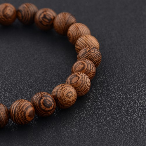 Mode Handarbeit 8 mm Sandelholz Mehrschichtig Holzperlen Zum Selbermachen Yoga Geschenk Armbänder - Bild 8 von 9