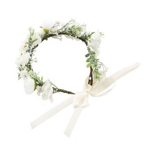 1PC Wedding Floral Headband Wedding Festival Floral Headpiece Floral Headband