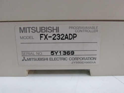 Controlador programable Mitsubishi FX-232ADP PROBADO Y COMO NUEVO - Imagen 4 de 4