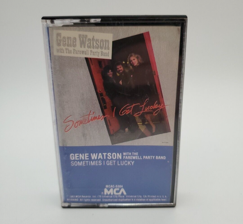 Gene Watson Sometimes I get Lucky Cassette Tape Country Farewell Party Band 1983 - Bild 8 von 12