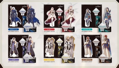 OFFICIAL TALES OF ARISE ACRYLIC STAND FIGURES SELECT FROM 6 - NEW