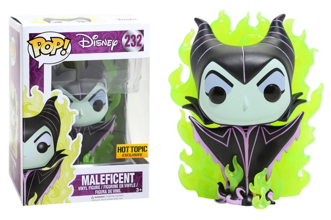 Disney Pop! - Maleficent n°232 (Maléfique) Flames CHASE - Imagin'ères