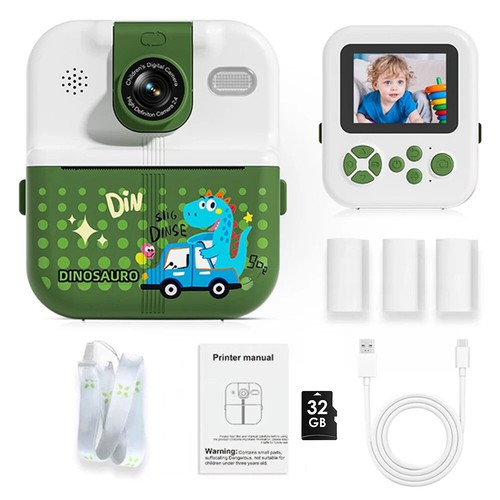 JakeSpecial – Bluetooth Kids Instant Print Camera with 32GB SD Card - Photo 13/18