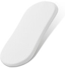 ANGELBLISS Bassinet Mattress Topper, Gel Memory Foam Mattress Oval 30 X 18