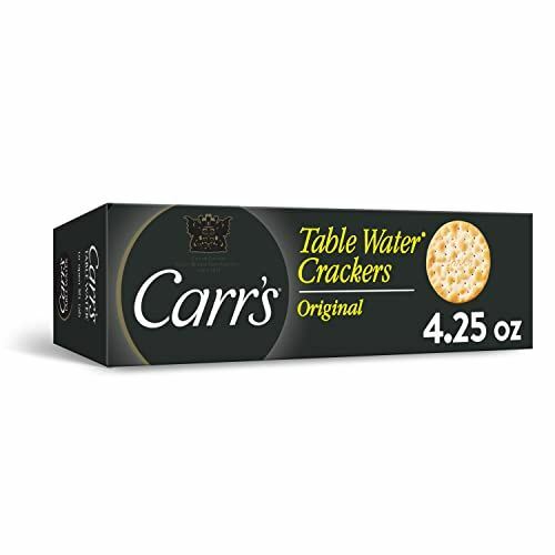 Carr's Table Water Crackers, Baked Snack Crackers, Original, 4.25oz pack of 6 - Afbeelding 1 van 1