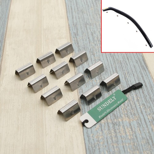 UK Channel Rain Wind Deflector CLIPS For HEKO SNED G3 Climair iSpeed