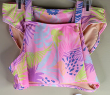 Wonder Nation Girl's Bikini Swimsuit Starfish Pink Size XL 14-16 