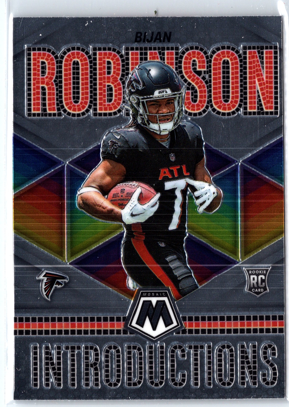 2023 Panini Mosaic #I-6 Bijan Robinson Introductions