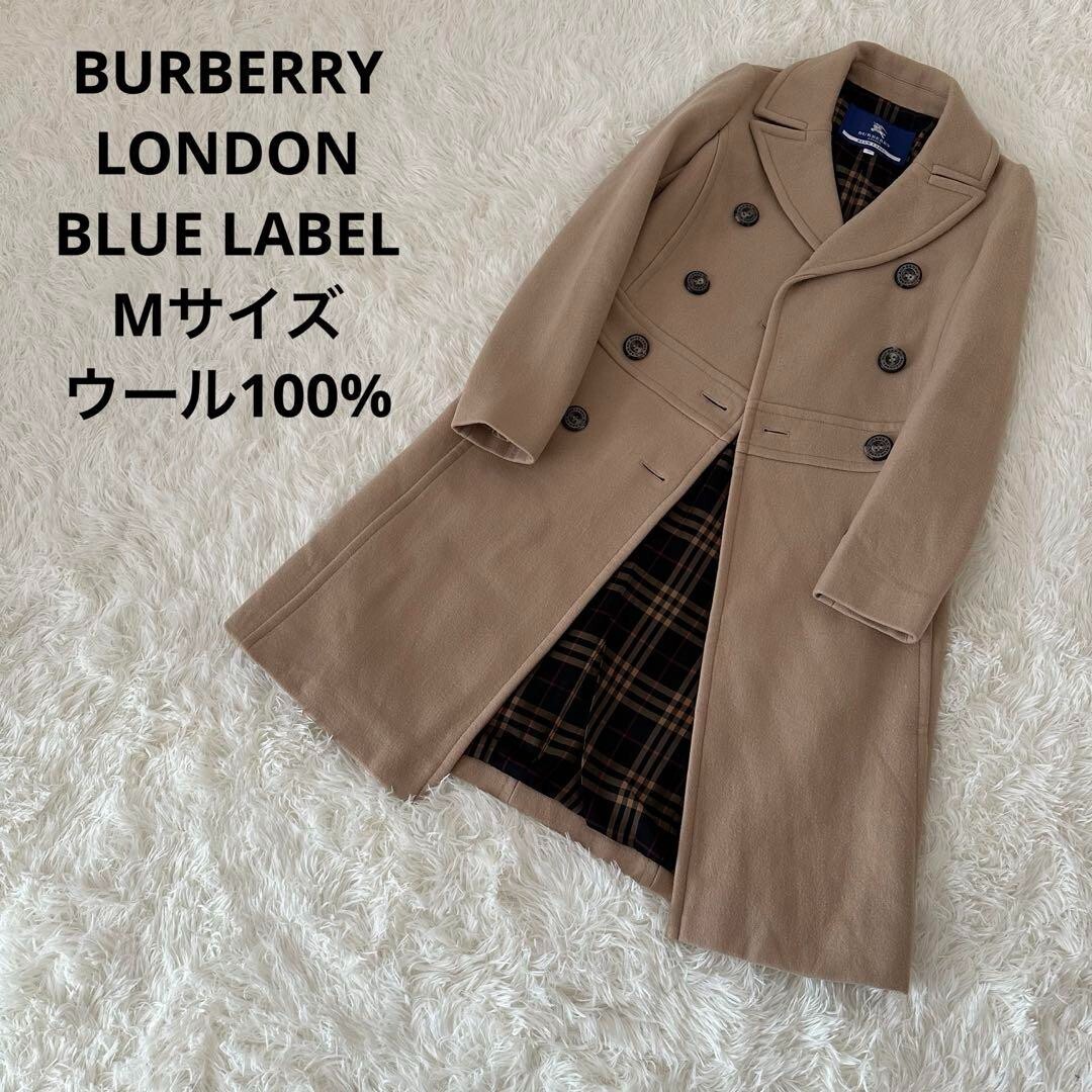バーバリーブルーレーベル　ウールコート BURBERRY BLUE LABEL バーバリーブルーレーベル ダブルブレスト