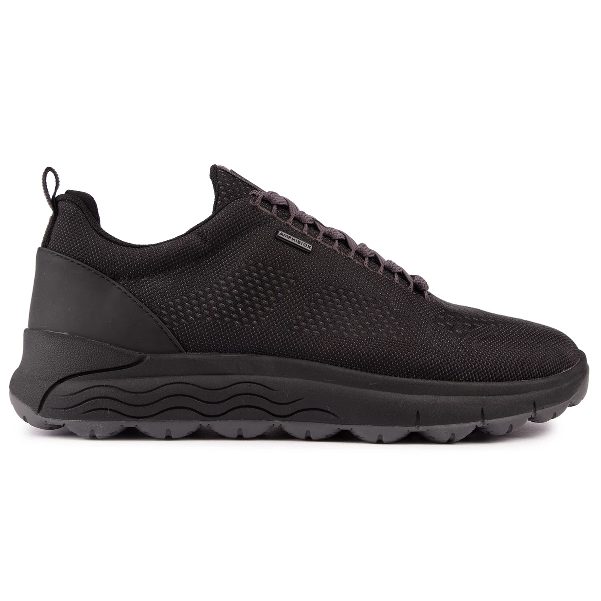 GEOX Mens Spherica 4x4 Casual Trainers Black eBay