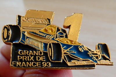 Pin's F1 Williams Renault Canon ELF – Grand Prix De France 93 – Rare