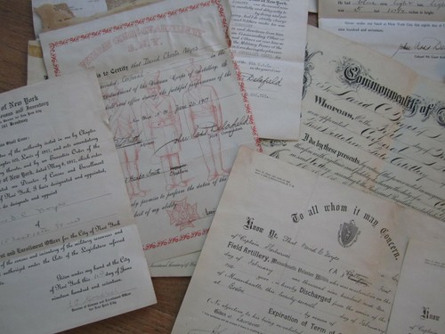 Collection of Military Documents, WWI+, Relating to the Noyes Family! - Picture 6 of 6
