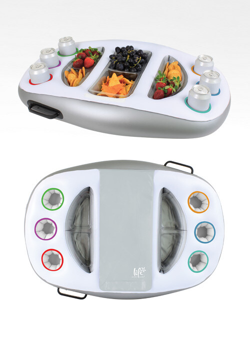 LIFE DELUXE FLOATING SPA BAR FOR HOT TUBS POOLS FOR DRINKS AND SNACKS