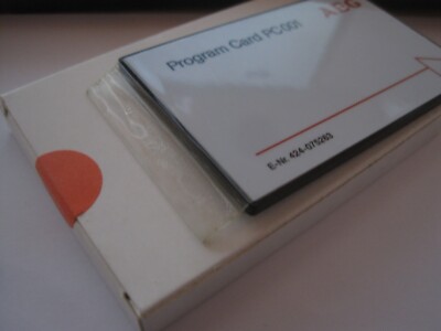 AEG Modicon SPS A120 Speicherkarte EPROM Card PC001 128kByte in OVP versiegelt
