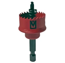 Morse Impact Sheet Metal Hole Saw 1-1/8" 29mm Spring Loaded