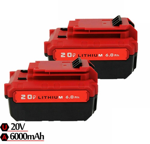 for PORTER CABLE 20V 20 Volt Lithium Battery /Charger Max 6.0Ah PCC680L PCC685L - Picture 25 of 37
