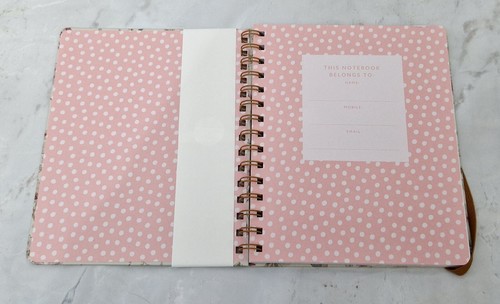 CATH KIDSTON London Notebook Birds Floral 128 Pages White Lined Pages 20 X 16cm - Picture 3 of 5