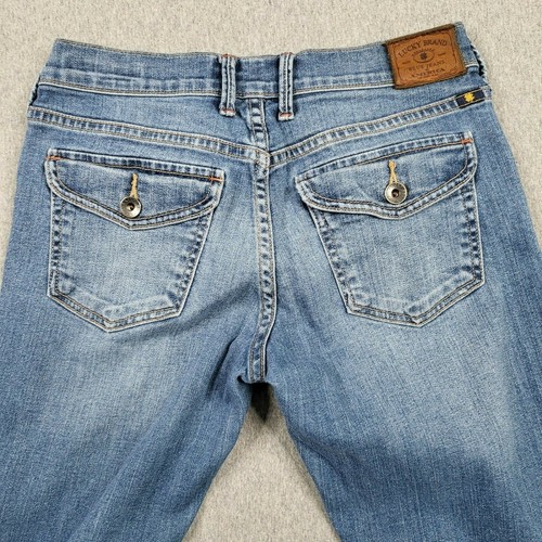 Jeans Lucky Brand Too Tough to Die - Para mujer talla 2/26 - Azul, Sweet N Crop - Imagen 5 de 11